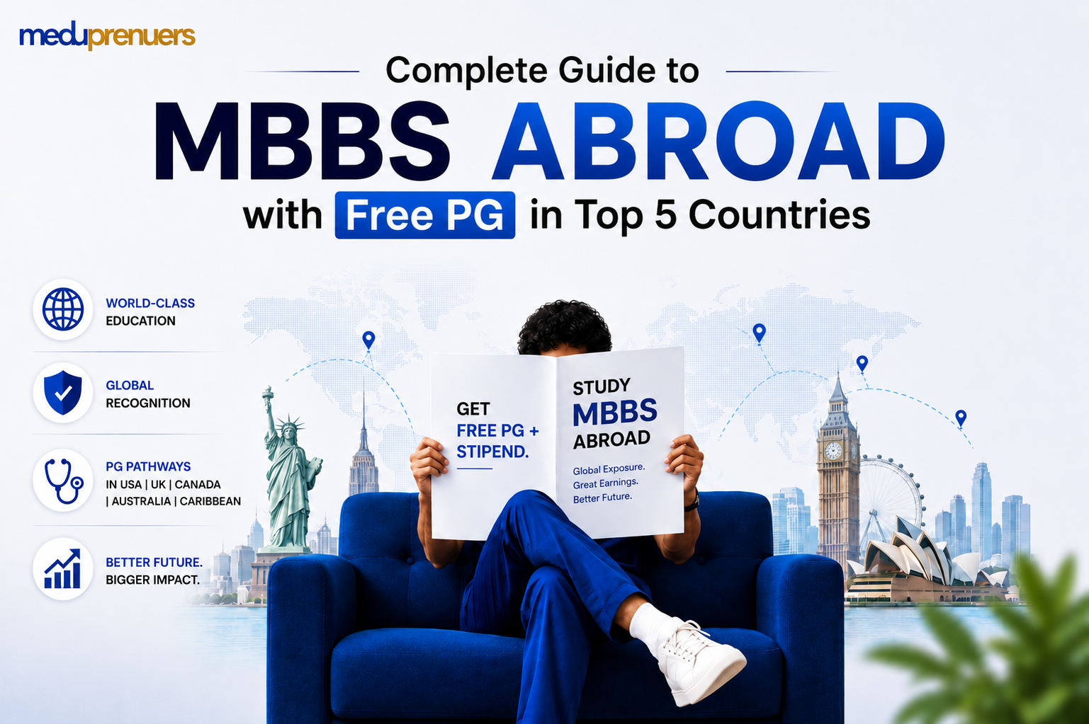 Complete Guide to MBBS Abroad with Free PG in Top 5 Countries